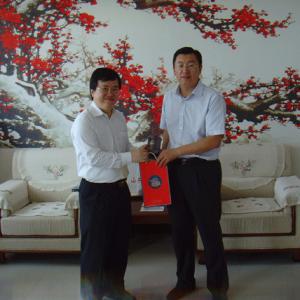 BIO组织来访魔瞳化工商讨业务